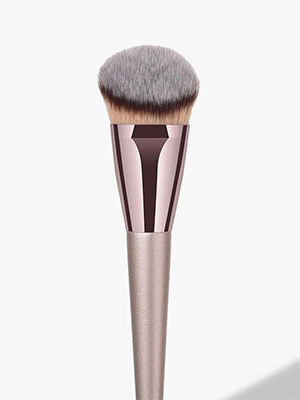 Wood handle makeup brush photo review